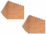 Pool Ground Mat 12 pcs Wood 4.32 EVA Foam 3433275