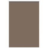 ZNTS Roller Blind Blackout Coffee 145x210 cm Fabric Width 141.6 cm Polyester 4011059