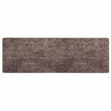 Rug Runner MARSA Grey 100 x 300 cm Polyester and PVC 42023201