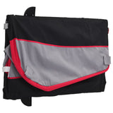 Bike Trailer Black and Red 45 kg Iron 94153