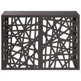 Air Conditioner Cover Black 100 x 50 x 70 cm Steel 8014157