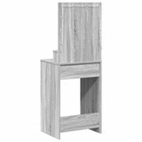 Dressing Table Grey Sonoma 50 x 41 x 135 cm Engineered Wood 865096