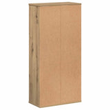 Bookcase Artisian Oak 50x25x105 cm Engineered Wood 852797