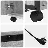 Cabinet with Charging Station Grey Sonoma 61 x 46 x 67 cm 859833