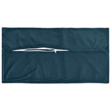 Cushion Cover 12 pcs HOUTEN Blue 40 x 80 cm Velvet 918078