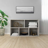 Book Cabinet/Sideboard Concrete Grey 50x25x80 cm Engineered Wood 800166