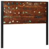 Headboard 120 cm Solid Wood Reclaimed and Iron 4017547