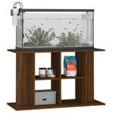 Aquarium Stand Brown Oak 100x40x60 cm Engineered Wood 833590