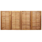 Garden Dining Set 5 pcs Solid Wood Teak 3334825