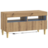 LED TV Cabinet Artisan Oak Engineered Wood 896784