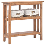Console Table Solid Mahogany Wood 69x28x70 cm 244489