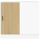 Kitchen Base Cabinet Lyon Sonoma Oak Engineered Wood 854291