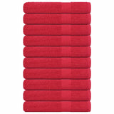 Sauna Towels "FROGN" 10 pcs Red 80x200 cm 360 gsm 136937
