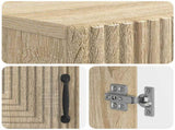 Shoe Cabinet HAARLEM 59.5 x 39.5 x 89.5 cm Engineered Wood 896867