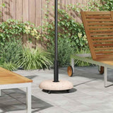 Parasol Base 21kg Yellow Concrete Round 42007320