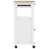 Kitchen Trolley MONZA 48x40x88.5 cm Solid Wood Pine 376090