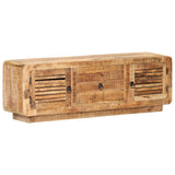 TV Cabinet 120x30x40 cm Rough Mango Wood 320460