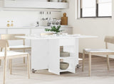 Dinning Table 115 x 70 x 75 cm Engineered Wood White 8006029