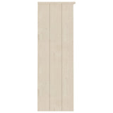 Top for Highboard HAMAR Honey Brown 85x35x100cm Solid Wood Pine 340508