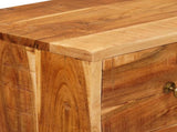 Chest of Drawer Natural 55 x 30 x 90 cm Solid Acacia Wood 4104616