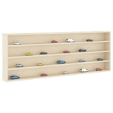 Wall Display Case Beige 100 x 8.5 x 36 cm Engineered Wood 42015621