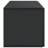 Wall-Mounted TV Cabinet Black 59.5 x 31 x 30 cm Engineered Wood 898536