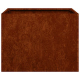 Planter Rusty 40x40x30 cm Weathering Steel 860800
