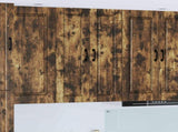Wall Cabinet PORTO Smoked Oak 30 x 31 x 100 cm Engineered Wood 885460