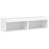 TV Cabinets with LED Lights 2 pcs White 60x30x30 cm 837128