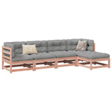 5 Piece Garden Sofa Set Solid Wood Douglas Fir 3299387