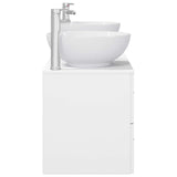 Bathroom Furniture Set 3 pcs White 49.5 x 44.5 x 65 cm 3405891