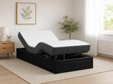 Electric Adjustable Bed Frame Black 200 x 70 x 33.5 cm Steel 42037261