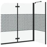 Bath Enclosure Geometric Manual Black 120 x 67 x 129 cm 42018551