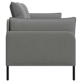 2-Seater Sofa 2-Seater Dark Grey 188 x 81 x 89 cm Velvet 42048613