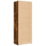 Highboard Smoked Oak 70x42.5x185 cm Engineered Wood 3281424