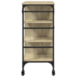 Kitchen Trolley Sonoma Oak 87.5x38.5x84.5 cm Engineered Wood 842387
