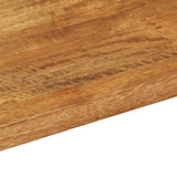 Table Top 80x40x3.8 cm Rectangular Solid Wood Mango 371643
