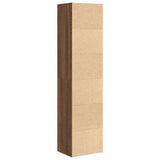 Bookcase Brown Oak 31x24x127 cm Engineered Wood 860352