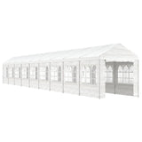 Gazebo with Roof White 20.07x2.28x2.69 m Polyethylene 3155485