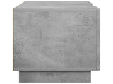 TV Stand 140 x 34.5 x 40 cm Concrete Grey Engineered Wood 8011489