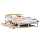 Bed Frame with Drawers without Mattress 120x200 cm 3301982