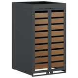 Wheelie Bin Storage with Planter Roof for 240L Bin Anthracite 42018683