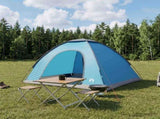 Camping Tent with Roof with Air Vent Blue 275 x 215 x 125 cm 42028633