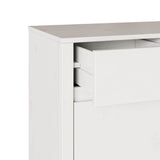 Sideboard Drammen White 79 x 43 x 75.5 cm Solid Pine wood 42003041
