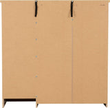 ZNTS Nevada 5 Drawer Low Wardrobe 100-101-103