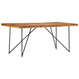 Dining Table 180x90x76 cm Solid Acacia Wood 282881