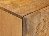 Bathroom Sets with Drawer with Shelf Natural Solid Mango Wood 3310062