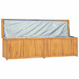 Garden Box 200x50x55 cm Solid Wood Teak 318735