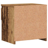 Bedside Cabinets 2 pcs Old Wood 40x30x39 cm Engineered Wood 856407