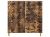 Sideboard Smoked Oak 66 x 34.5 x 90 cm Engineered Wood 894590